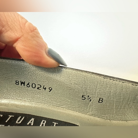 Stuart Weitzman Square Toe Block Heel Pumps w/ Bow (Size 5.5) - Picture 13 of 15